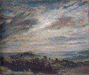 John Constable View from Hampstead Heath,Looking towards Harrow August 1821 USA oil painting artist